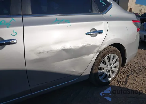 2013 Nissan Sentra Sv из США, поврежденный, VIN 3N1AB7AP3DL670012